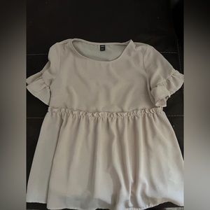 SHEIN maternity top, size medium, cream